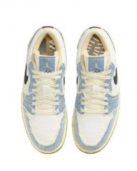 Air Jordan 1 Low Sashiko Denim