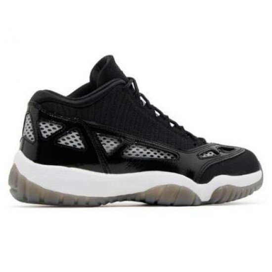 Air Jordan 11 Retro Low IE Black White