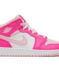 Air Jordan 1 Mid GS Fierce Pink