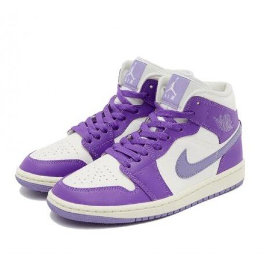 Wmns Air Jordan 1 Mid Action Grape