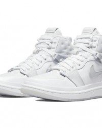 Wmns Air Jordan 1 Acclimate White Grey Fog