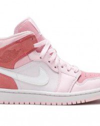 Wmns Air Jordan 1 Mid Digital Pink