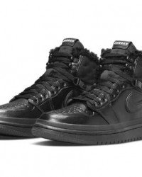 Wmns Air Jordan 1 Acclimate Triple Black