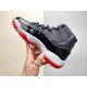 Air Jordan 11 Bred Black and Red 378037-061