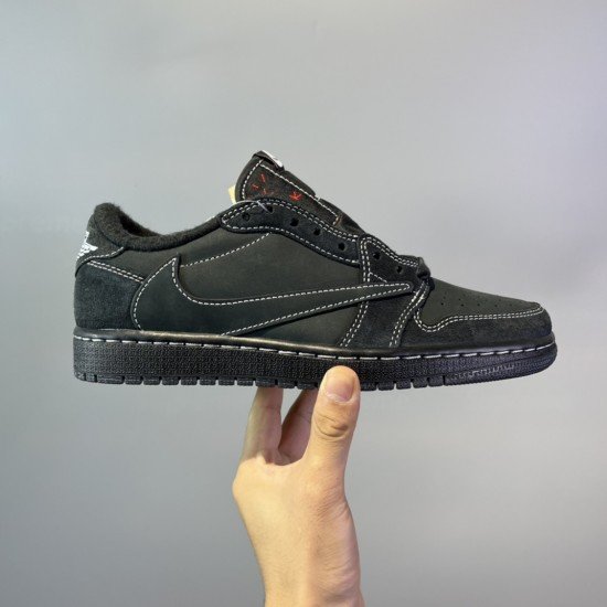  Travis Scott x Air Jordan 1 Low OG “Black Phantom" DM7866-001 