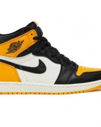  Air Jordan 1 Retro High OG Yellow Toe