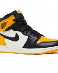  Air Jordan 1 Retro High OG Yellow Toe