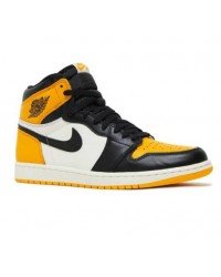  Air Jordan 1 Retro High OG Yellow Toe