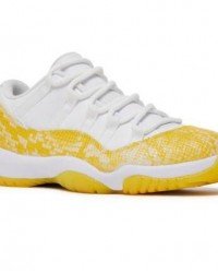 WMNS Air Jordan 11 Low Yellow Snakeskin