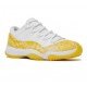 WMNS Air Jordan 11 Low Yellow Snakeskin